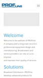 Mobile Screenshot of profline.com